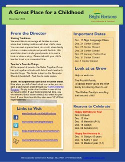 A Great Place for a Childhood