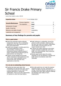 Sir Francis Drake Primary School