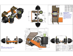 CXL-23-A09 Note: Axle is shown as reference. Axle and axle parts