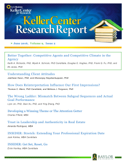 Better Together: Competitive Agents and