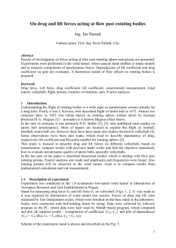 On drag and lift forces acting at flow past rotating bodies