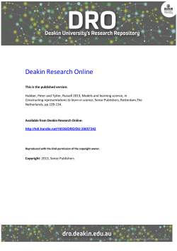 Deakin Research Online