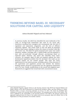 thinking beyond basel iii: necessary solutions for capital