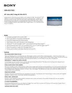Specifications - BrandsMart USA