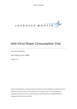 Anti-Virus Power Consumption Trial