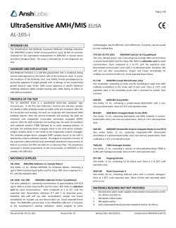 UltraSensitive AMH/MIS ELISA AL-105-i