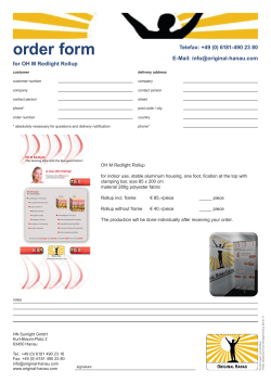 HN SL EN Redlight Rollup Bestellblatt.indd