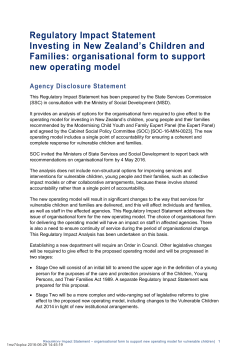 Read the Regulatory Impact Statement (PDF 407.21KB)