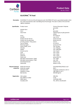 PDS-GLUCONAL FE Food