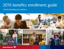 2016 benefits enrollment guide