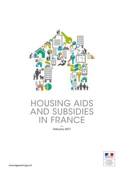 housing aids and subsidies in france