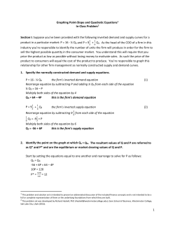 Graphing Point-Slope and Quadratic Equations