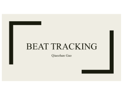 Beat Tracking
