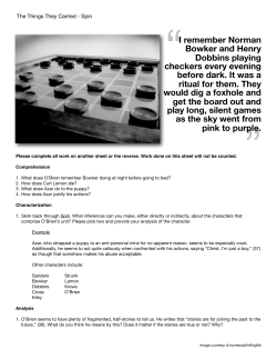 Spin - mrisakson.com