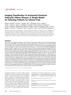 Imaging Classification of Autosomal Dominant Polycystic Kidney