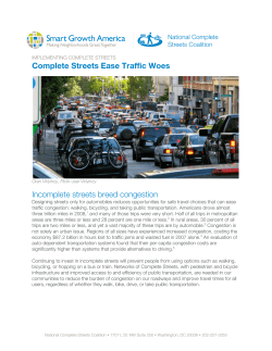 Complete Streets - Smart Growth America