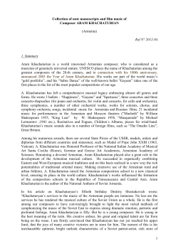 Memory of the World International Register