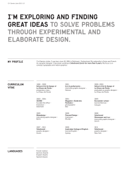 For additional information on my experience