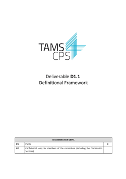 D1.1 - TAMS4CPS