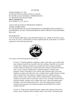 O/355/03 - Intellectual Property Office