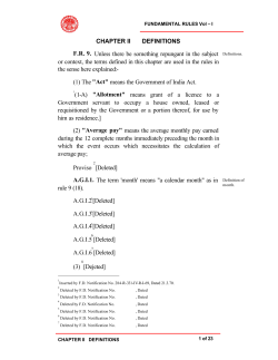 CHAPTER II DEFINITIONS