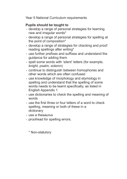 Year 5 National Curriculum requirements Pupils should be taught to