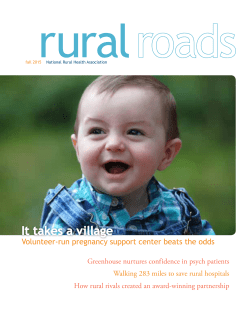 It takes a village - National Rural Health Association