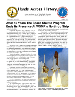 Hands Across History - White Sands Missile Range Museum