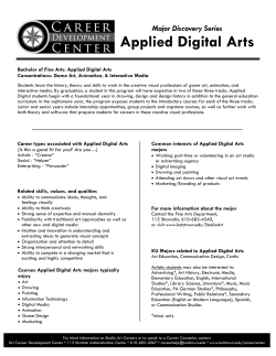 Applied Digital Arts