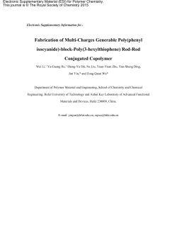 Fabrication of Multi-Charges Generable Poly(phenyl isocyanide