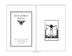 - Book Of Short Stories