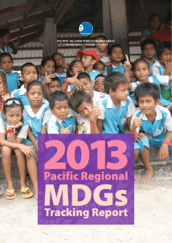 on track - Pacific Islands Forum Secretariat
