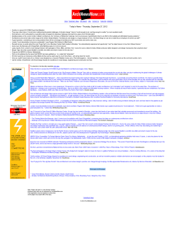 Today`s News - Thursday, September 27, 2012