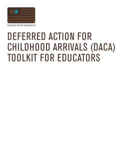 deferred action for childhood arrivals (daca) toolkit for