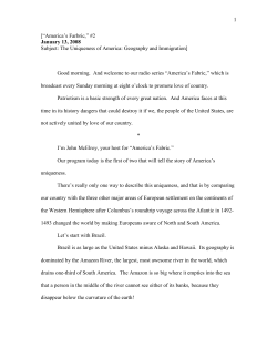 Document - America`s Fabric