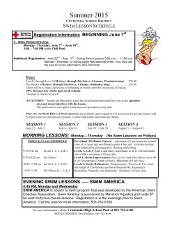 Summer 2015 - Centennial High School