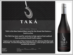 TAKA is the New Zealand Maori word for the thread that fastens a