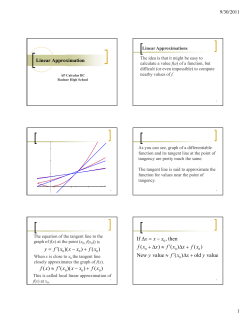 BC-9-Linear Approximation