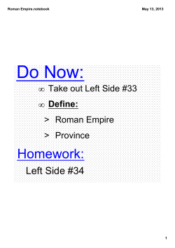 Roman Empire.notebook