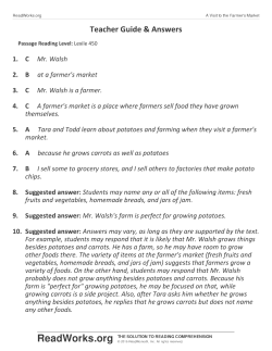 3rd grade Reading answers