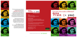 a leaflet with more information