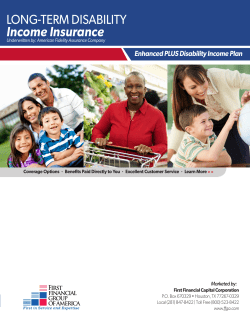 Income Insurance - American Fidelity