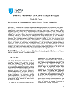 Seismic Protection on Cable-Stayed Bridges