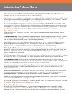 Understanding Preferred Shares
