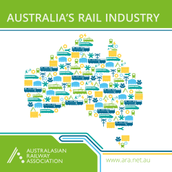 australia`s rail industry - Australasian Railway Association