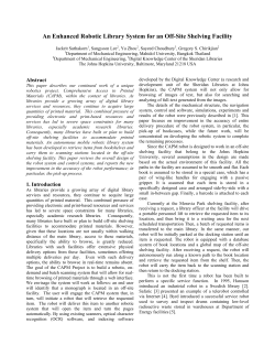 An Enhanced Robotic Library System for an Off