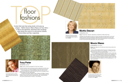 Marcia Weese Tracy Porter Martha Stewart