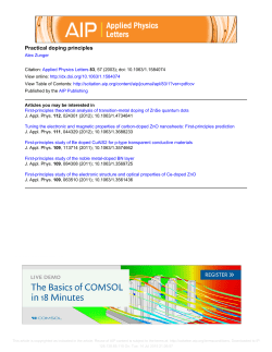 Practical doping principles