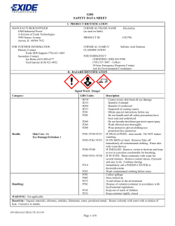 ghs safety data sheet