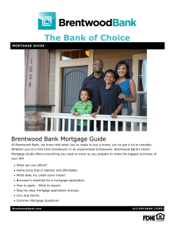 Mortgage Buying Guide